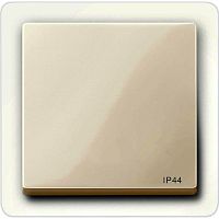 Лицевая панель Schneider Electric Merten System M для 1-кл. выключателя IP44 бежевый картинка